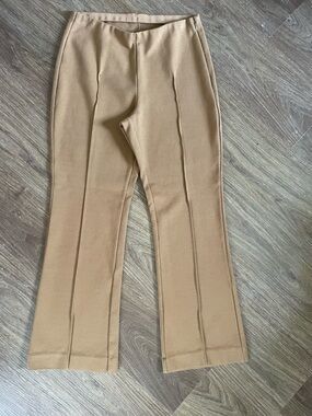 Everlane The Dream Cropped Camel Kick Boot Dress Pant Trouser